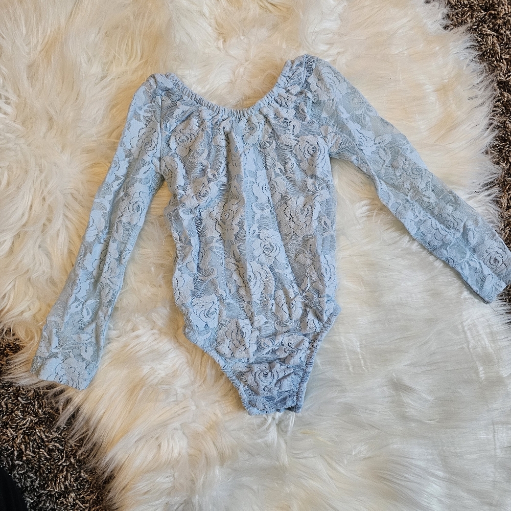 Baileys Blossoms Lace Onesie